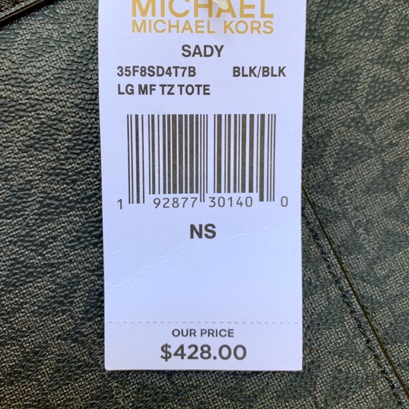 ⛔️SOLD OUT⛔️ Michael Kors Bag / Tote Black - Picture 5 of 5